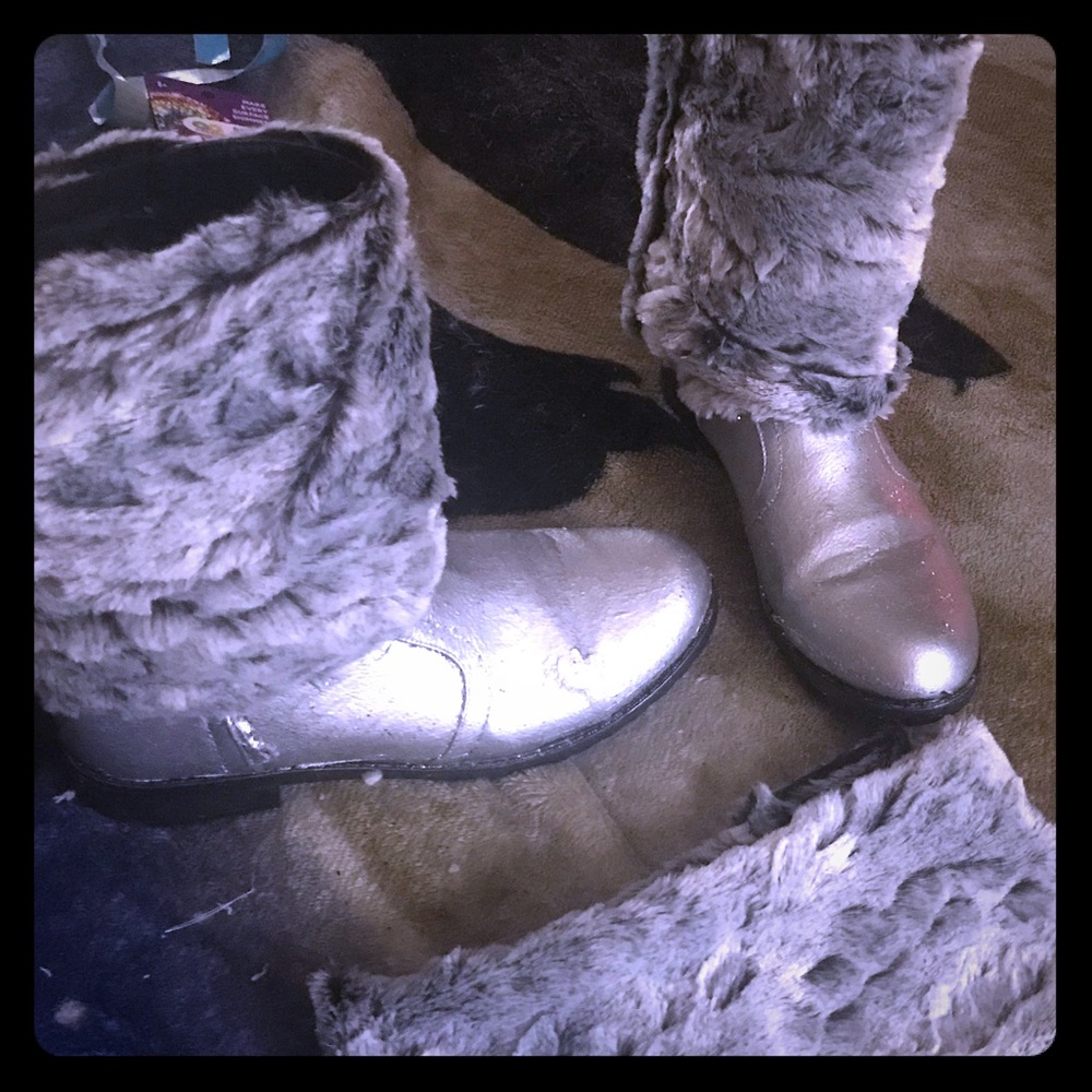 Boots with Matching Headband set